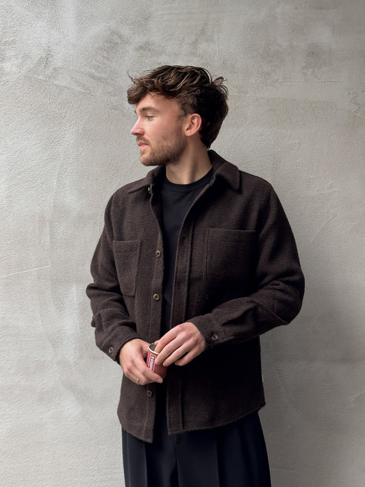 LES DEUX Overshirt LENNON BOUCLE