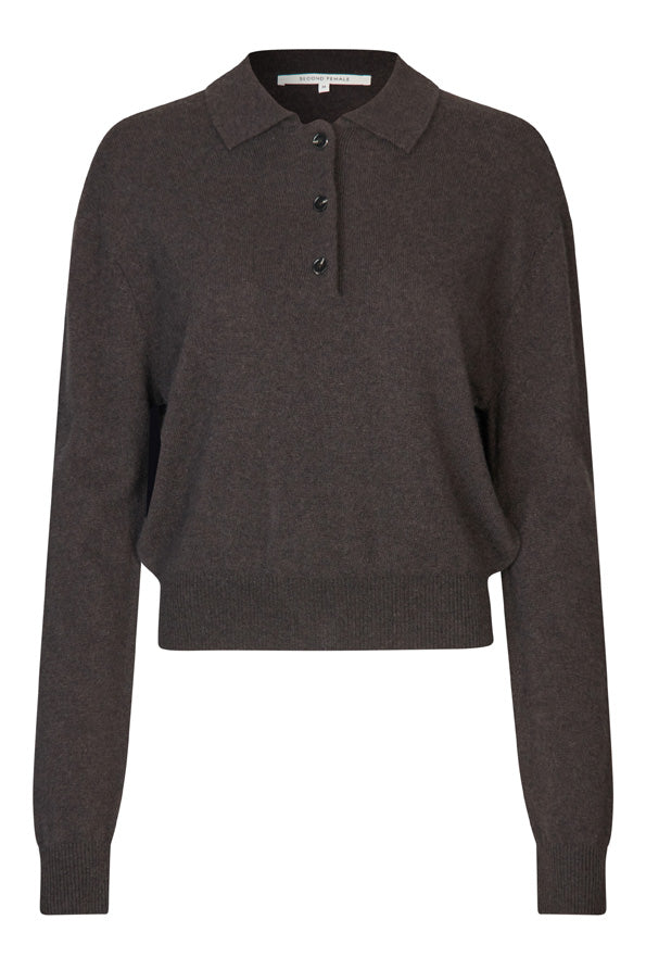 Polo aus Wolle-Kaschmir-MixVILENA KNIT LS
