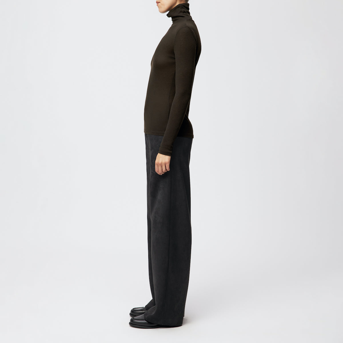 Longsleeve ZERAFNE mit Lurex-Jersey