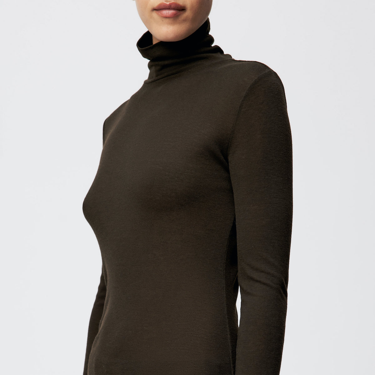 Longsleeve ZERAFNE mit Lurex-Jersey