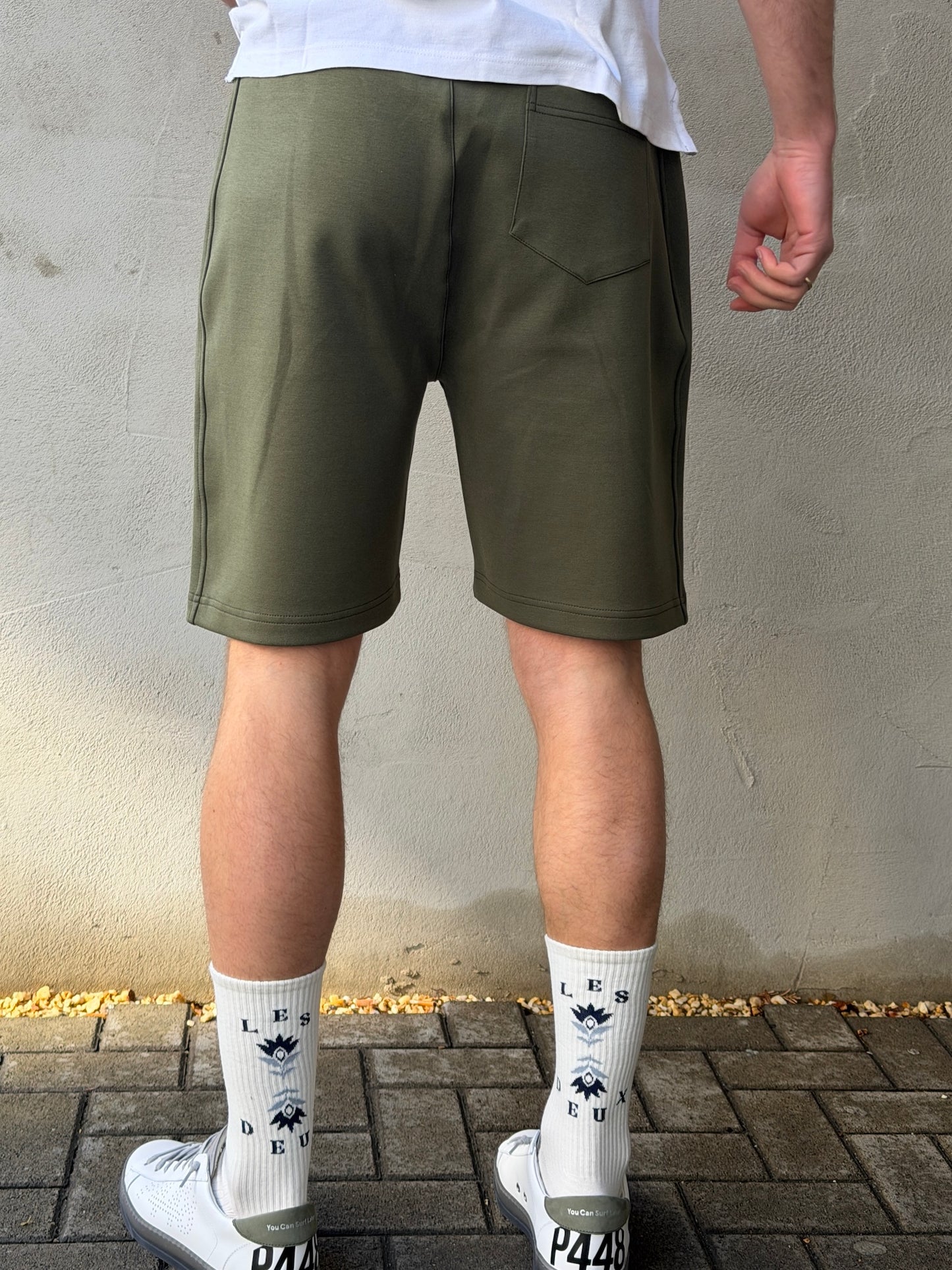 BERMUDASHORTS AUS BAUMWOLL-INTERLOCK