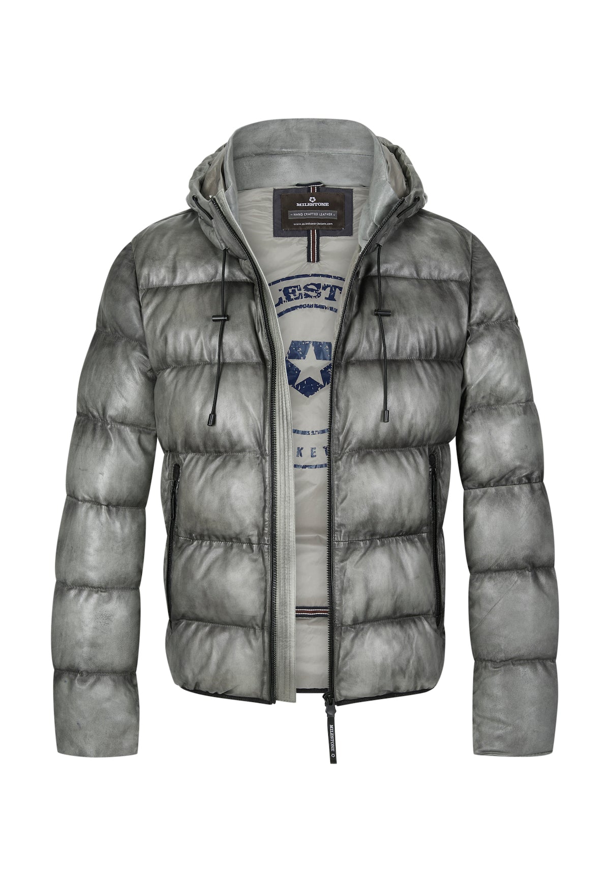 Steppjacke aus Leder SAFI