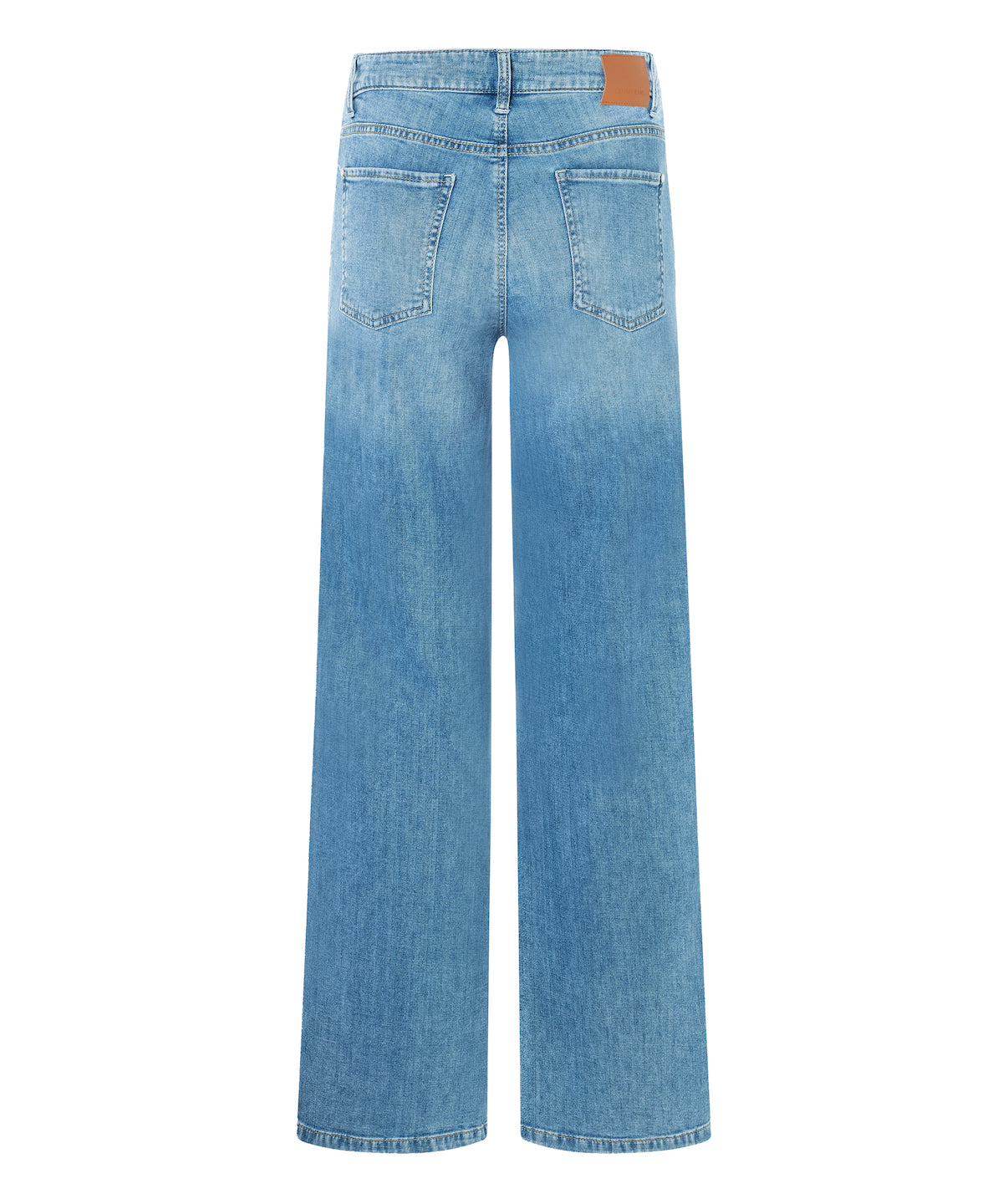 Wide Leg Jeans mit weichem Griff und lässiger A-Shape