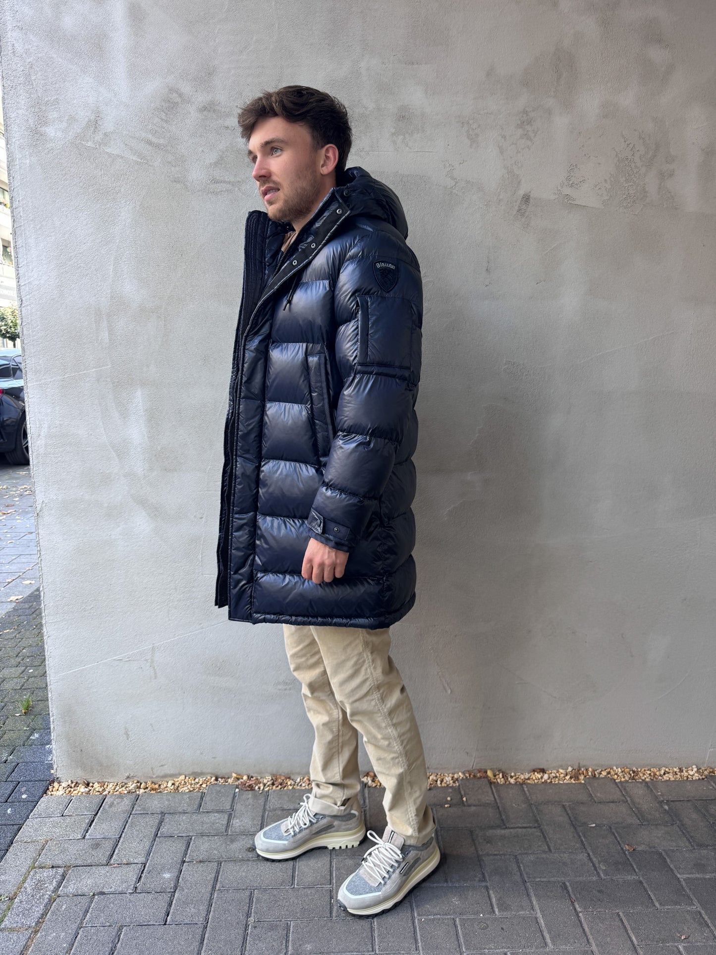 BLAUER Mantel ALDRICH