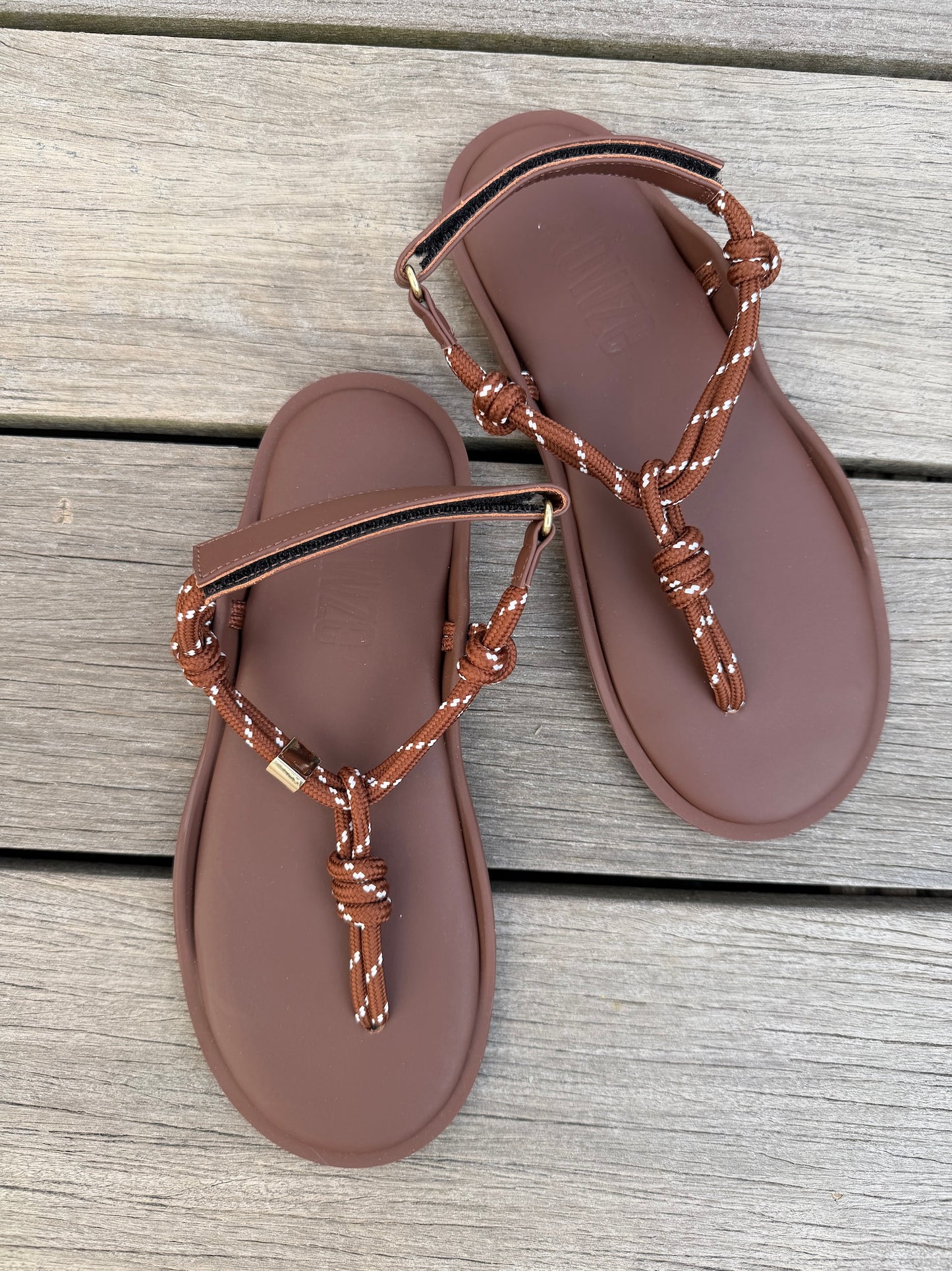 FLò Monocolor Kordelsandalen