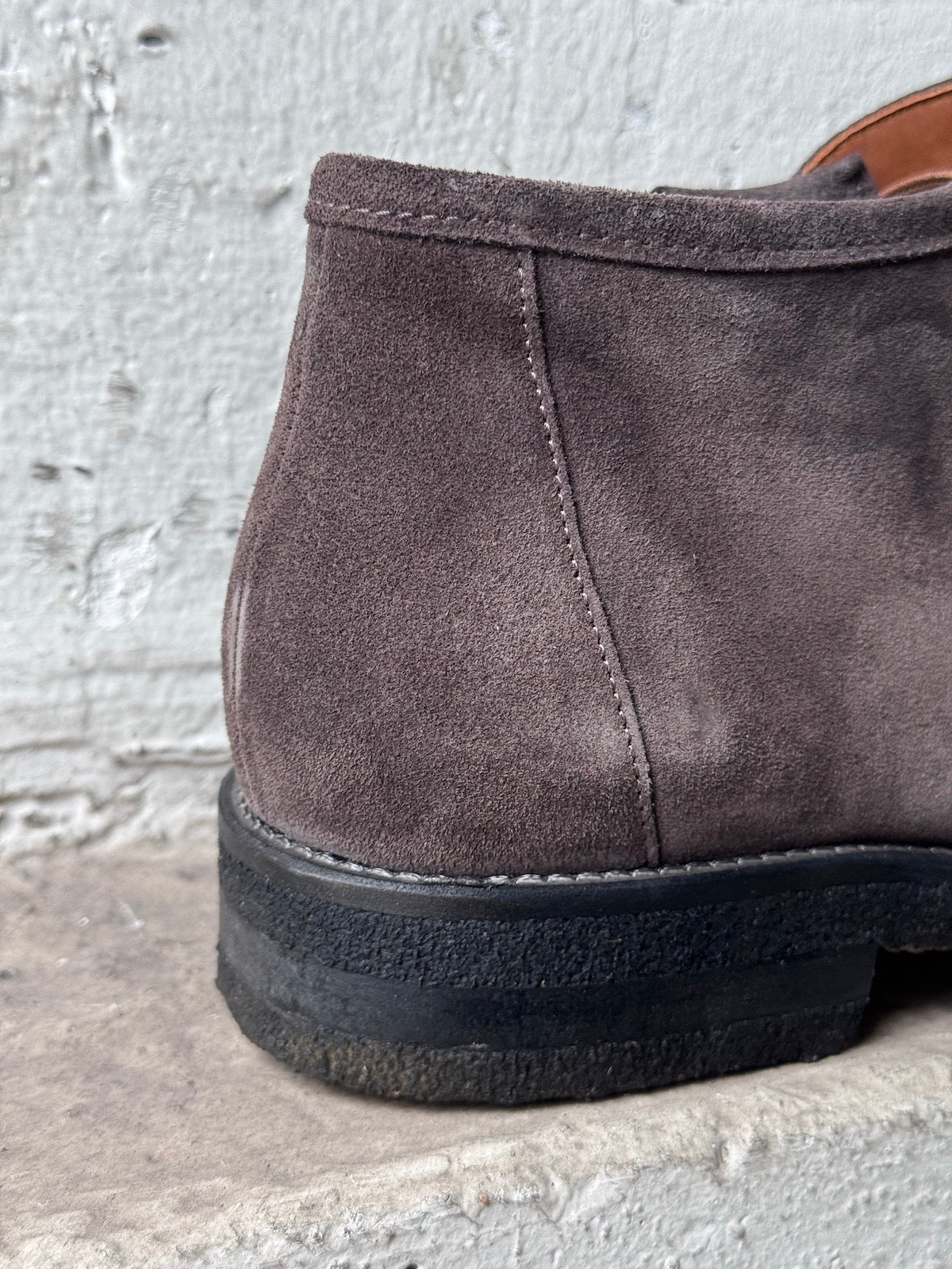 Loafer aus Wildleder mit Crepe-Sohle