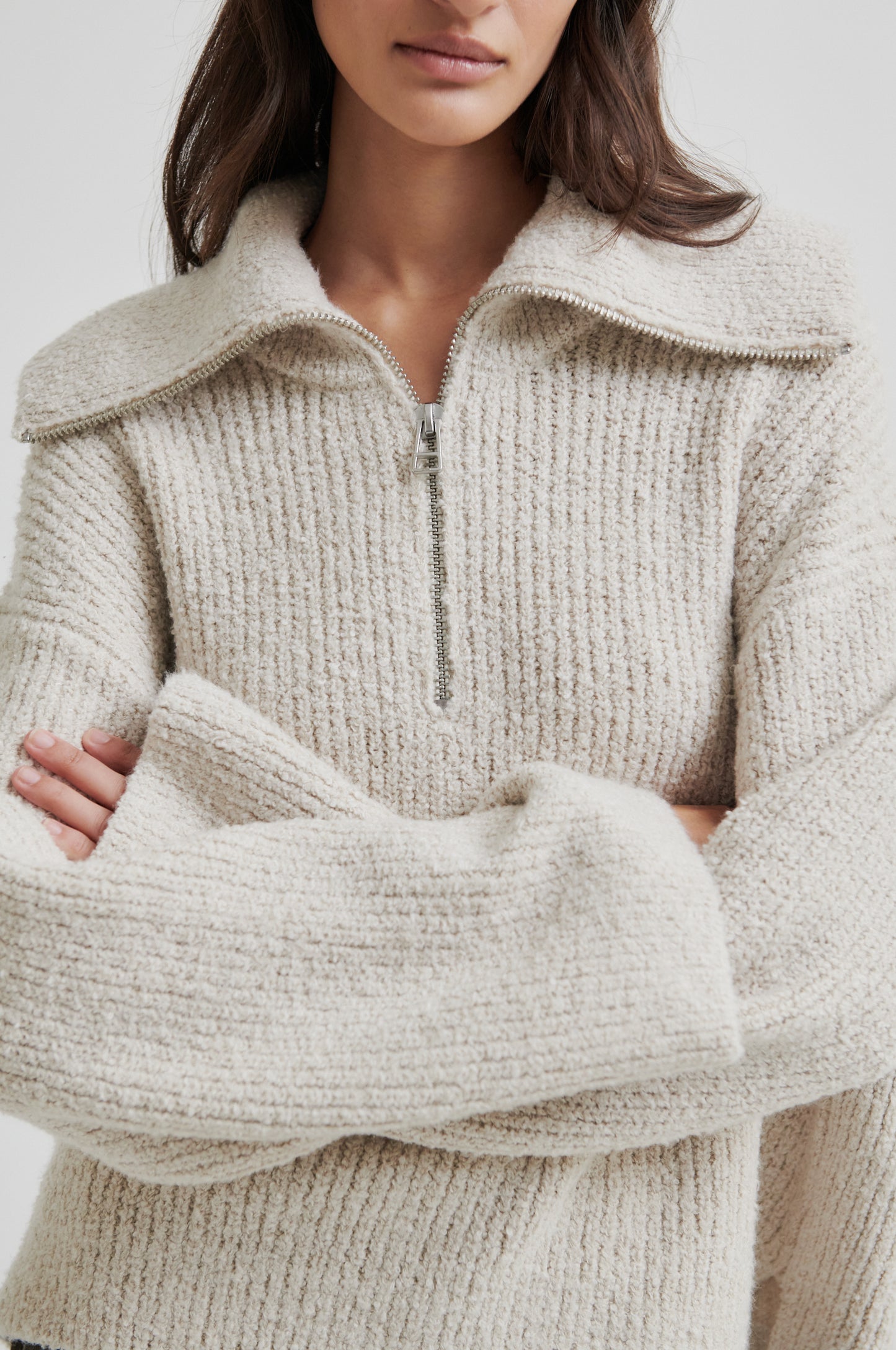 Pullover GERDA KNIT ZIP