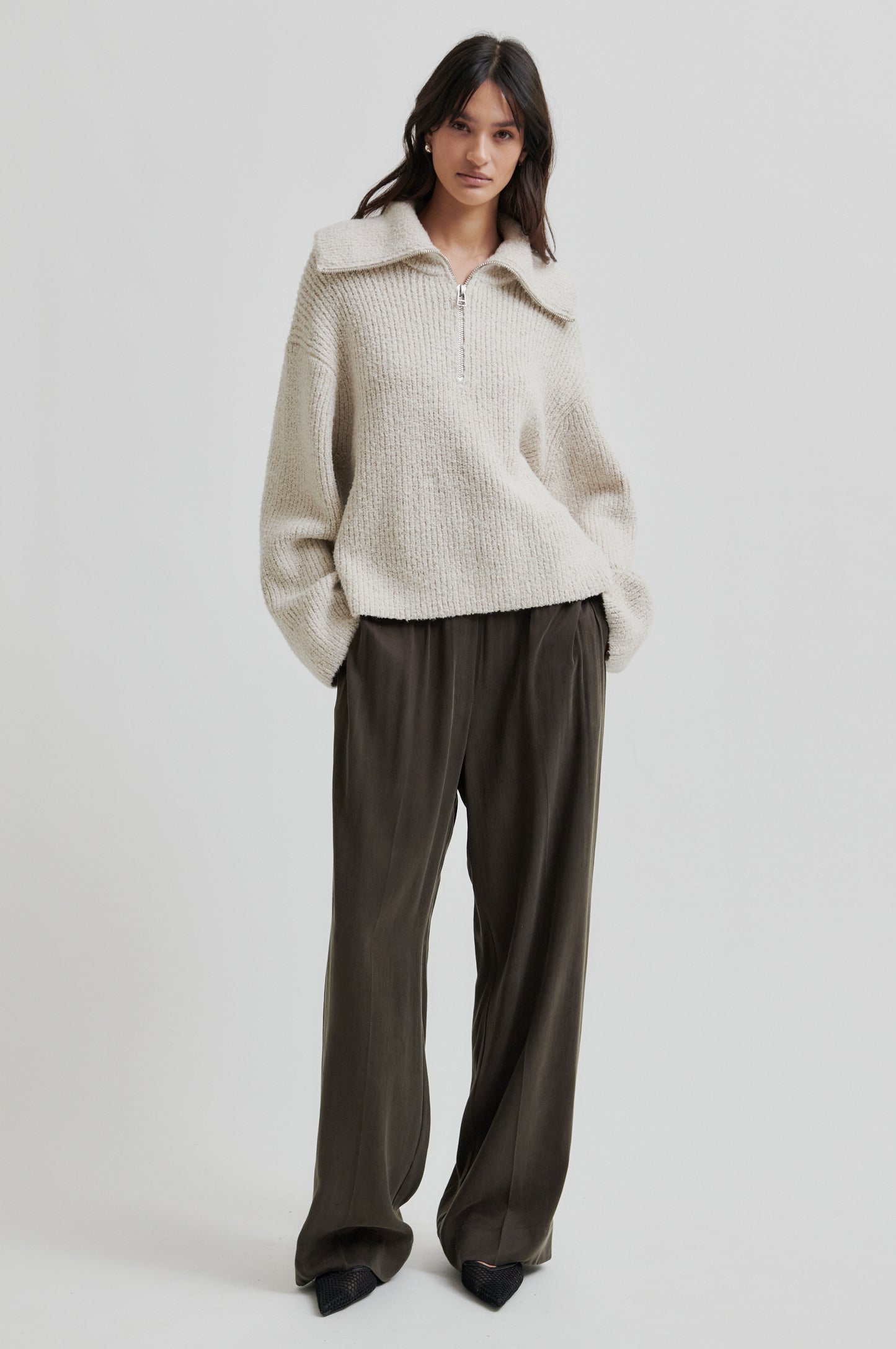 Pullover GERDA KNIT ZIP