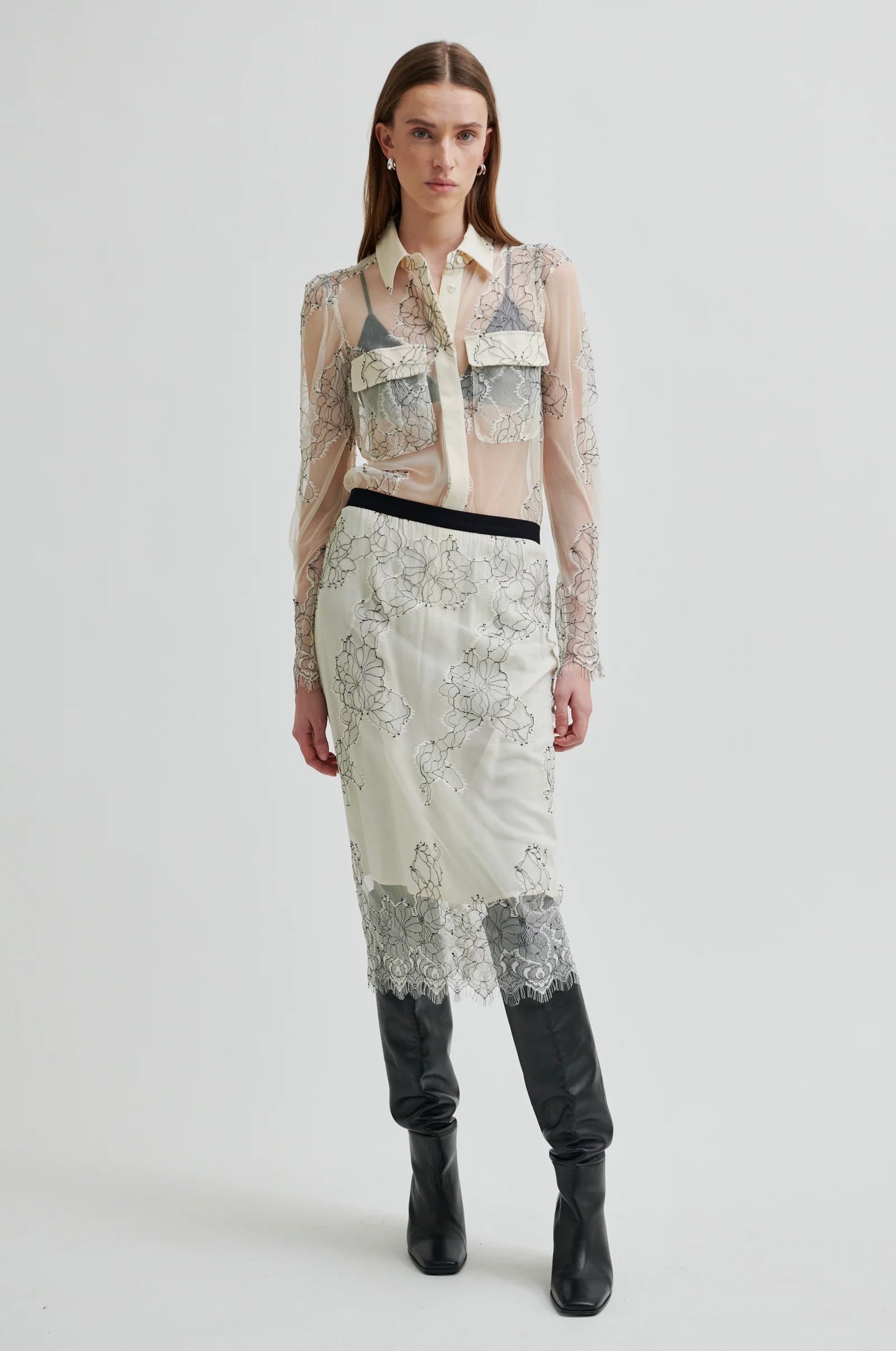 WILA SHIRT Spitze