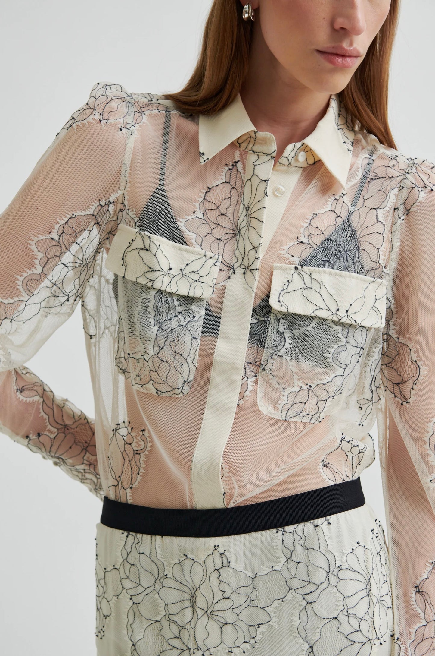 WILA SHIRT Spitze