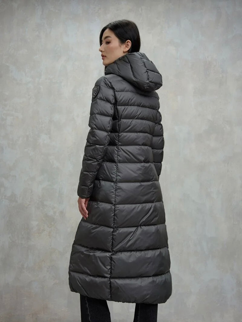 BLAUER Daunenmantel ANITA