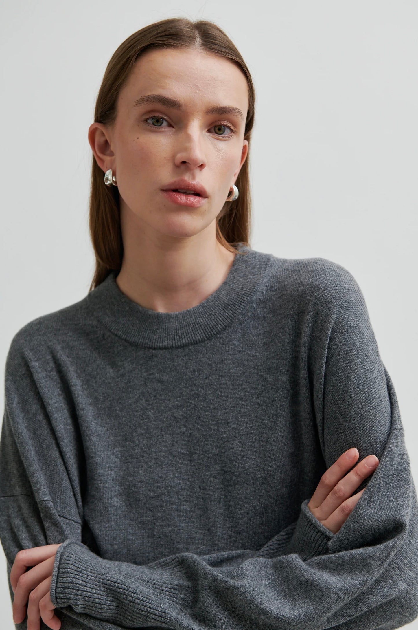 SECOND FEMALE Pullover CALM KNIT O-NECK