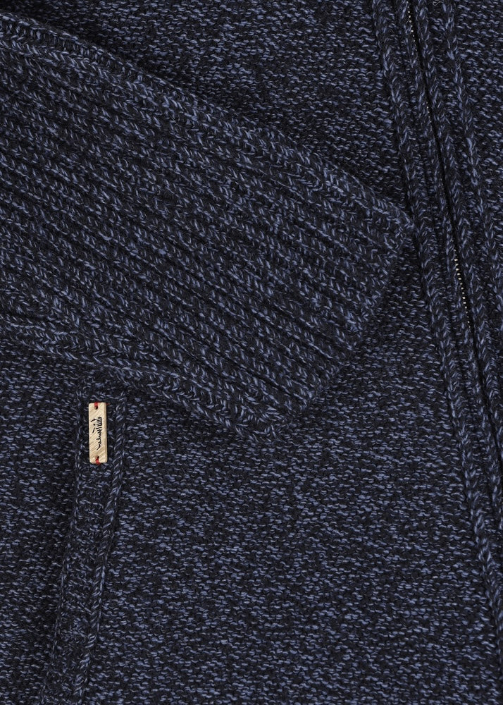 Strickjacke mit abnehmbarer Loden-Kapuze LUWALLACE