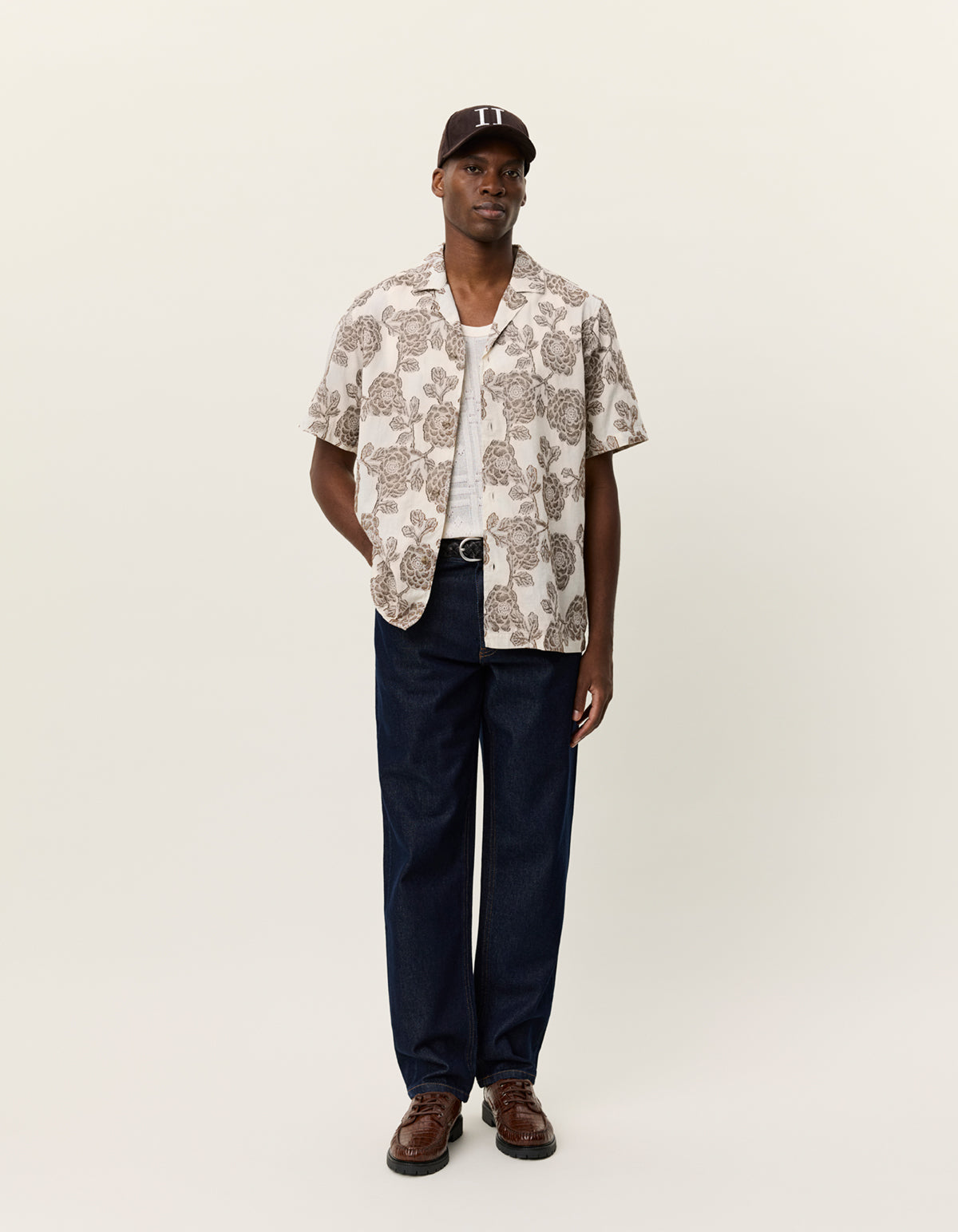 Lesley flower shirt