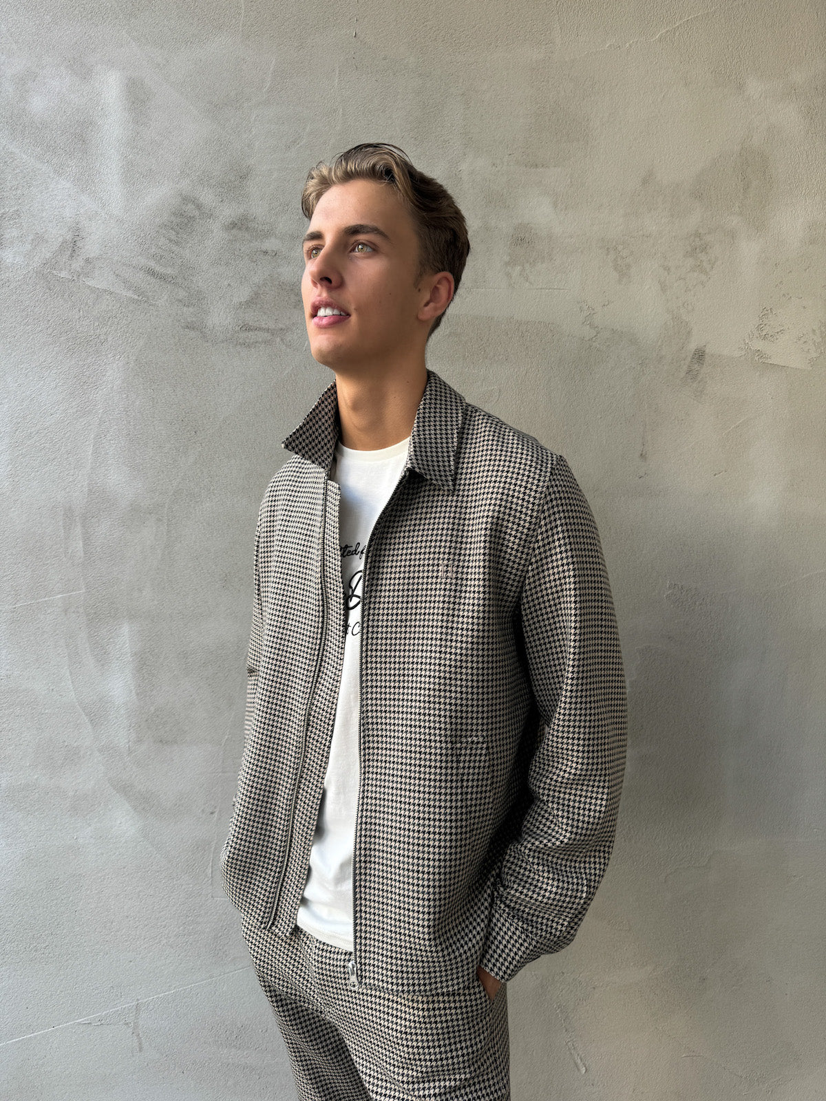 Jacke COMO COACH HOUNDSTOOTH JACKET