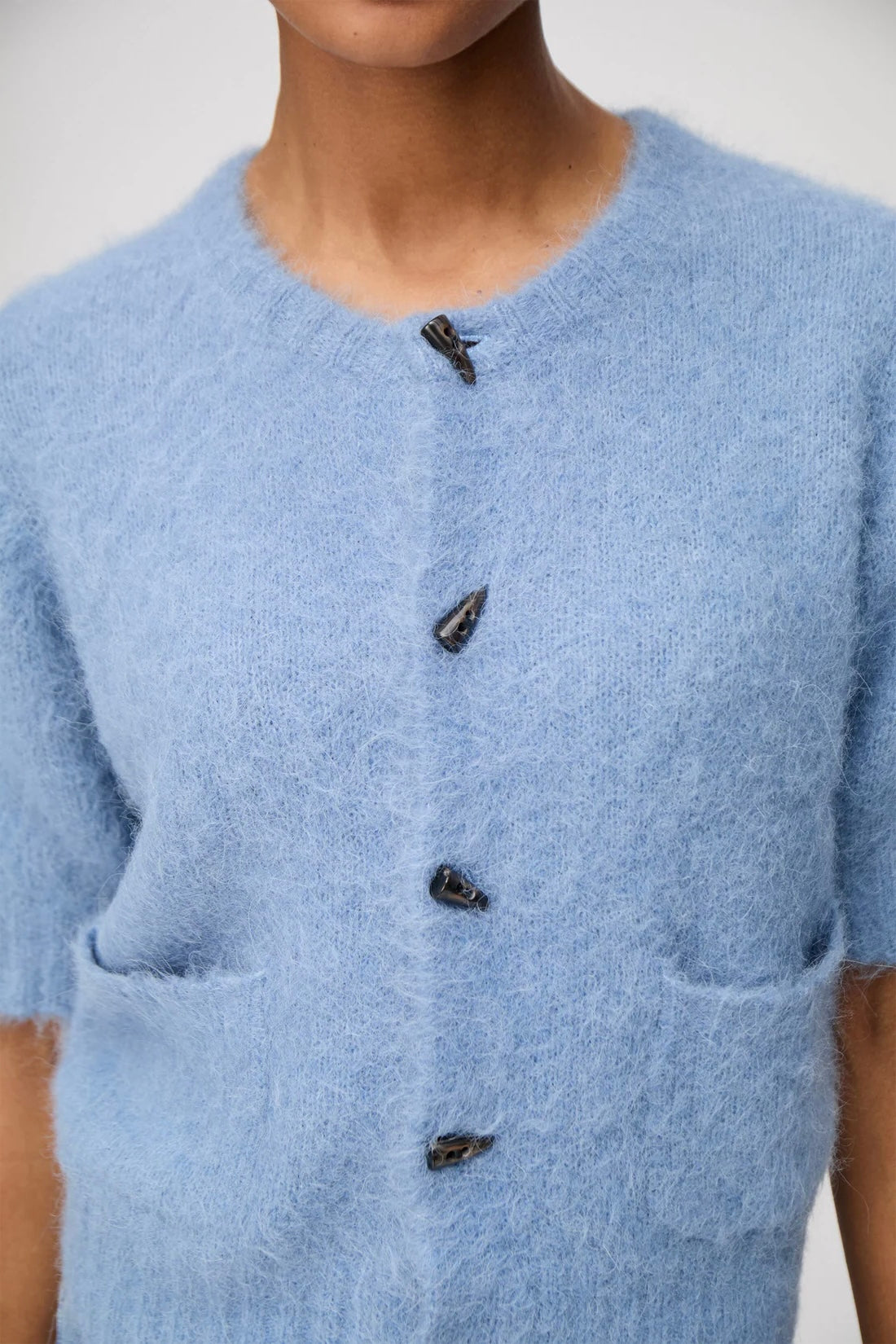 Kurzarm-Strickjacke LOCCA