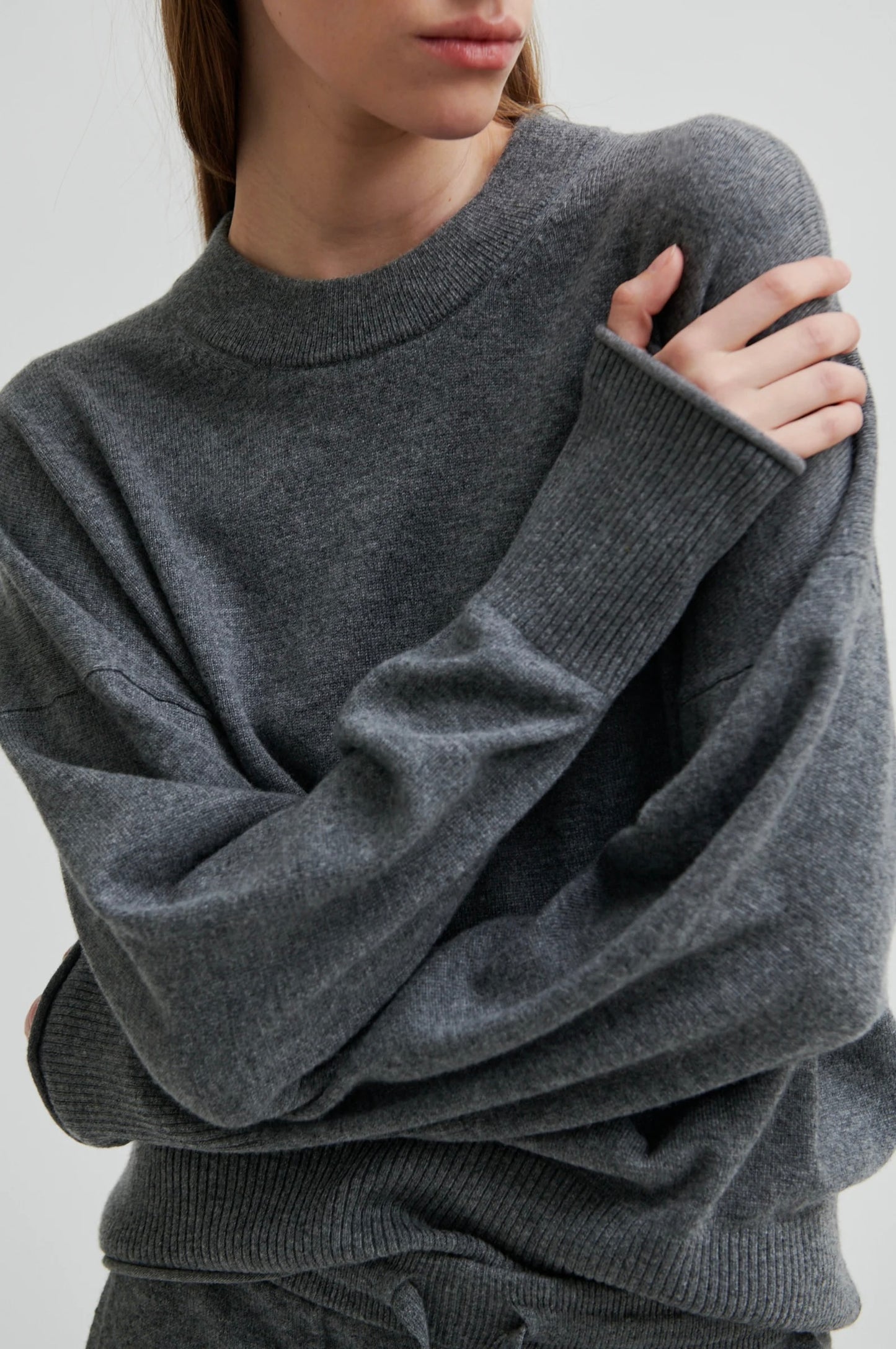 SECOND FEMALE Pullover CALM KNIT O-NECK