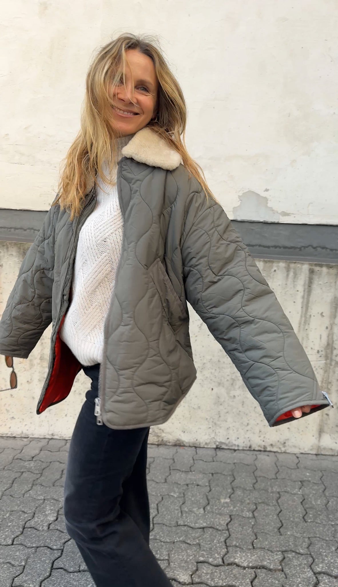 Jacke SHERLING COLLAR