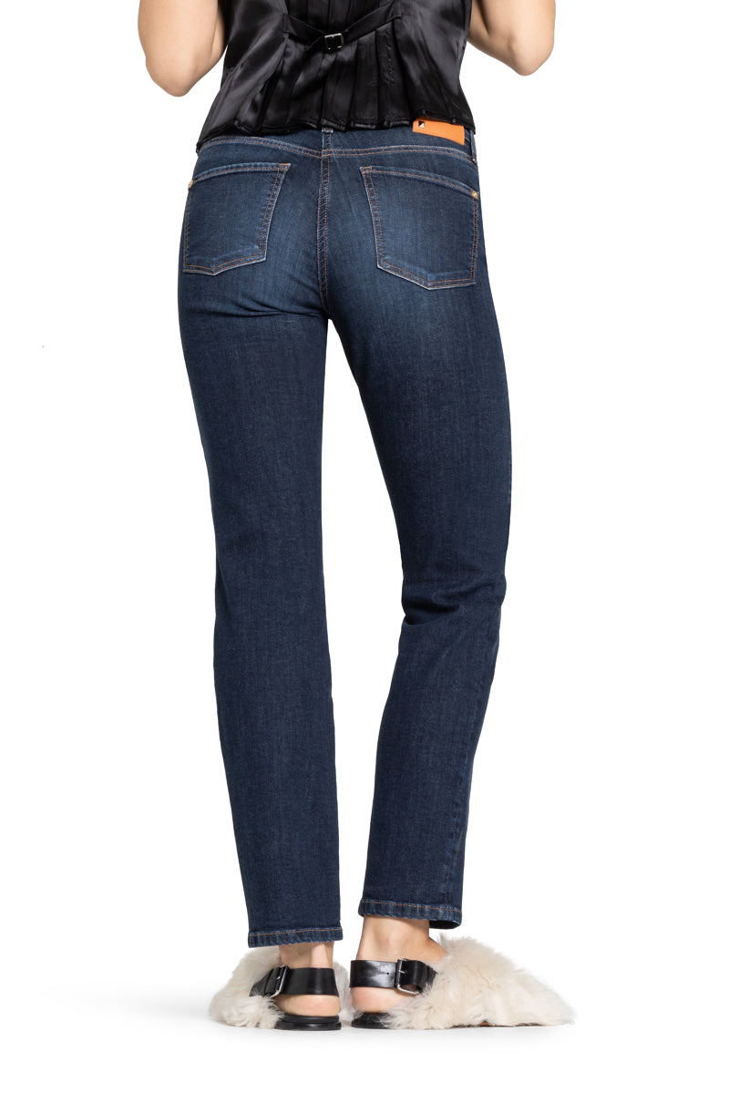 Slim-Fit Jeans PIPER LONG in Dark blue
