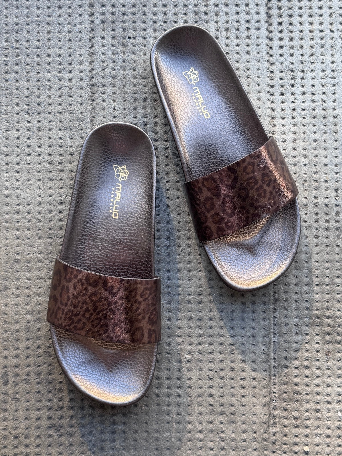 Pantolette AVA LEOPARD