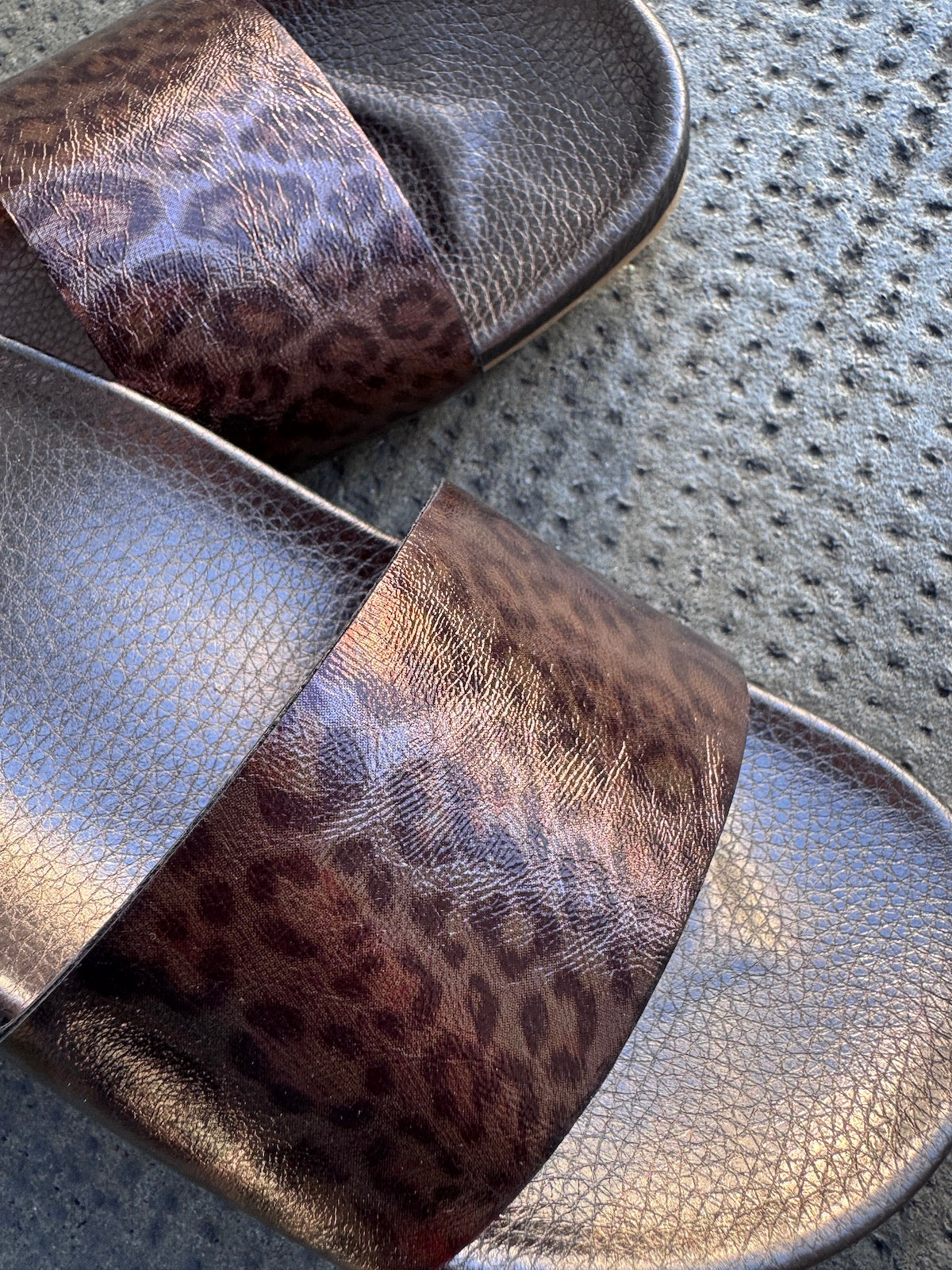 Pantolette AVA LEOPARD