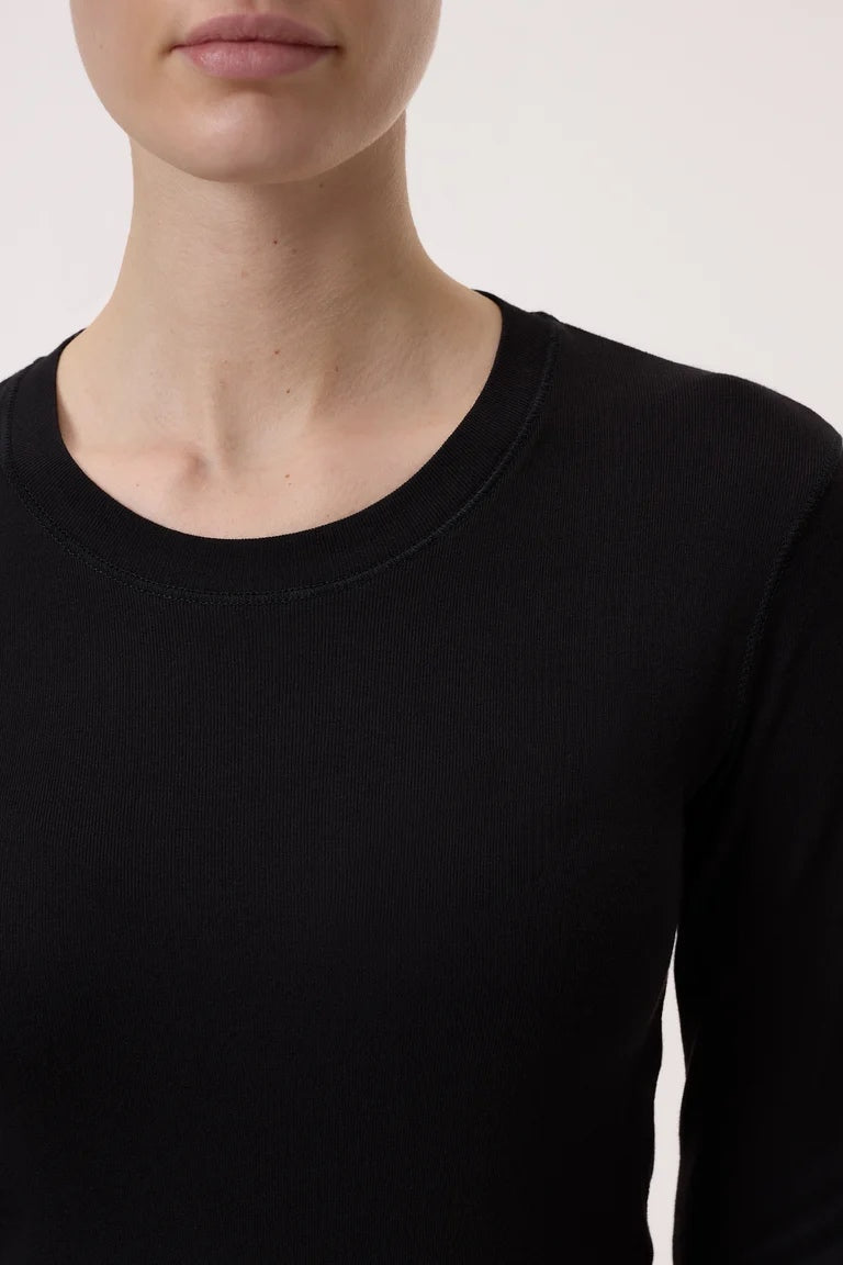 Langarmshirt aus Baumwoll-Mix