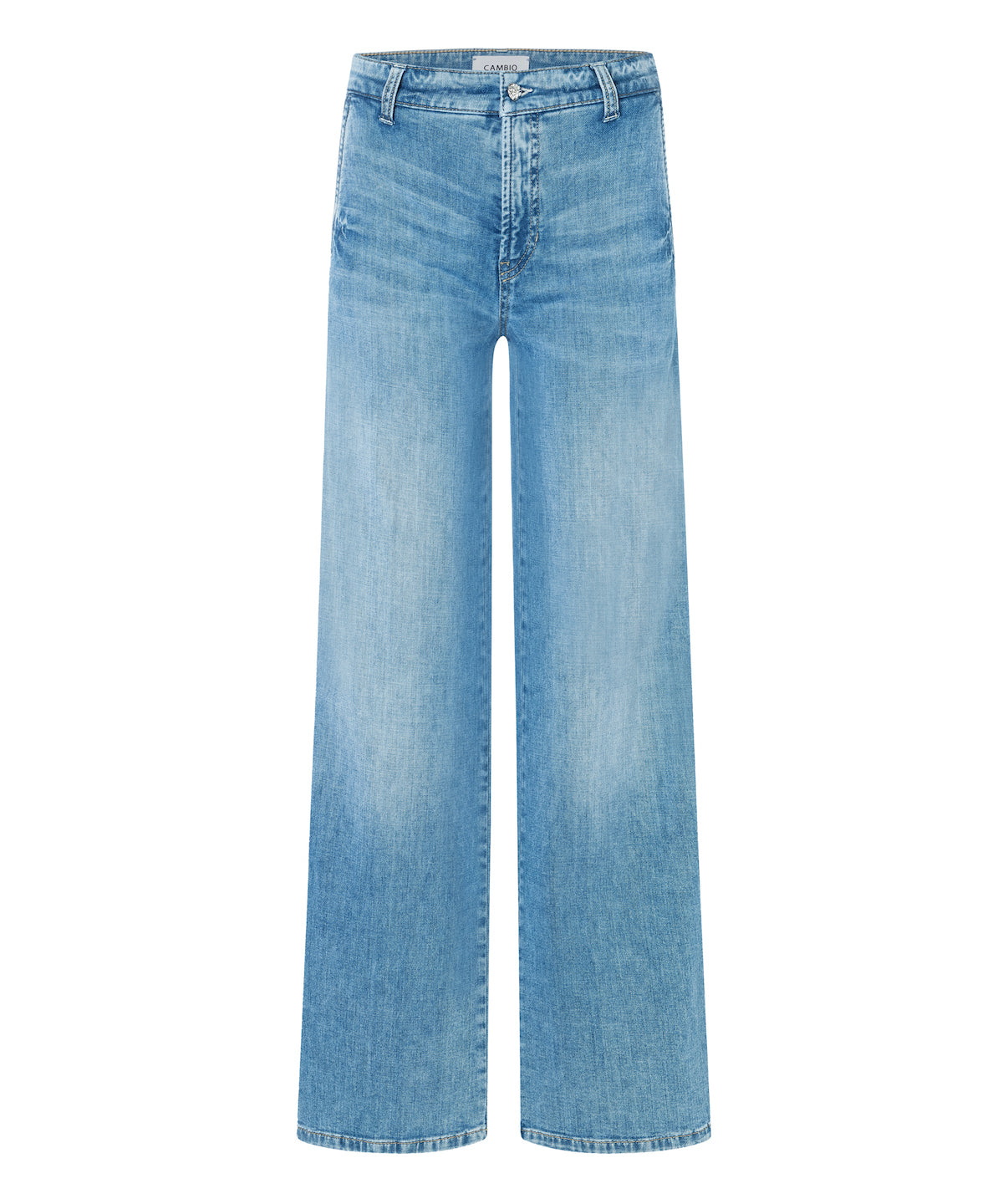 Wide Leg Jeans mit weichem Griff und lässiger A-Shape
