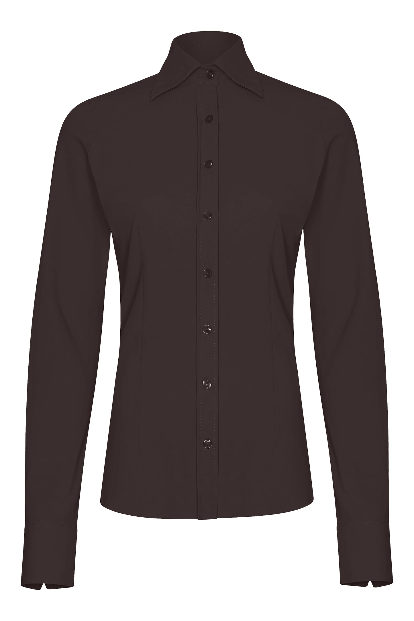AYAKA CLOSED Bluse braun