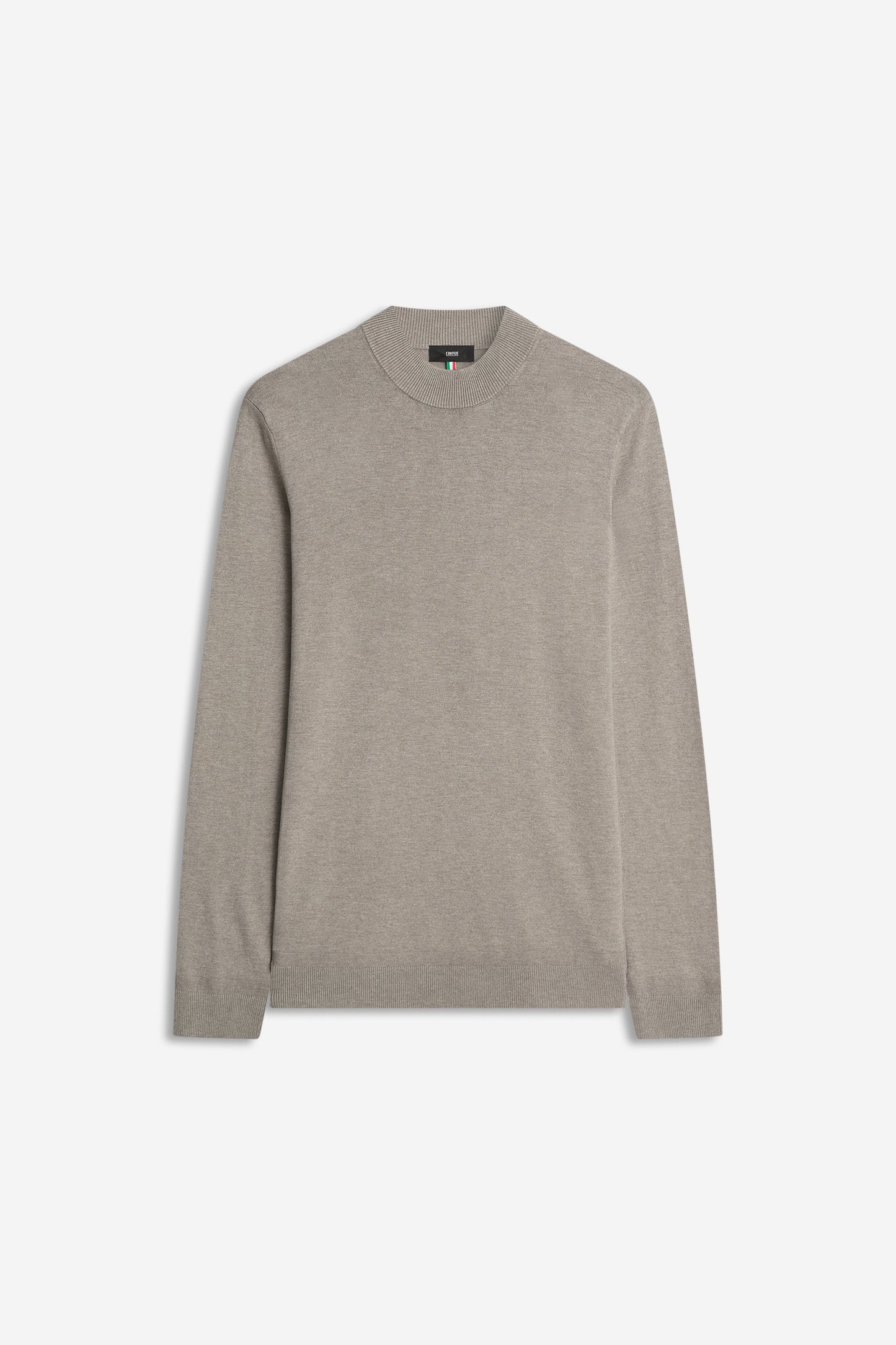 Feinstrick-Rollkragenpullover im Viskose-Mix