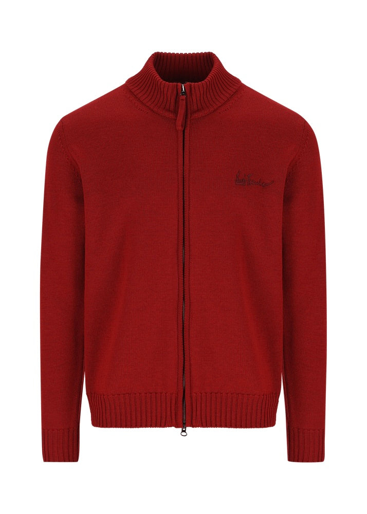 Strickjacke mit Stehkragen LUWALL