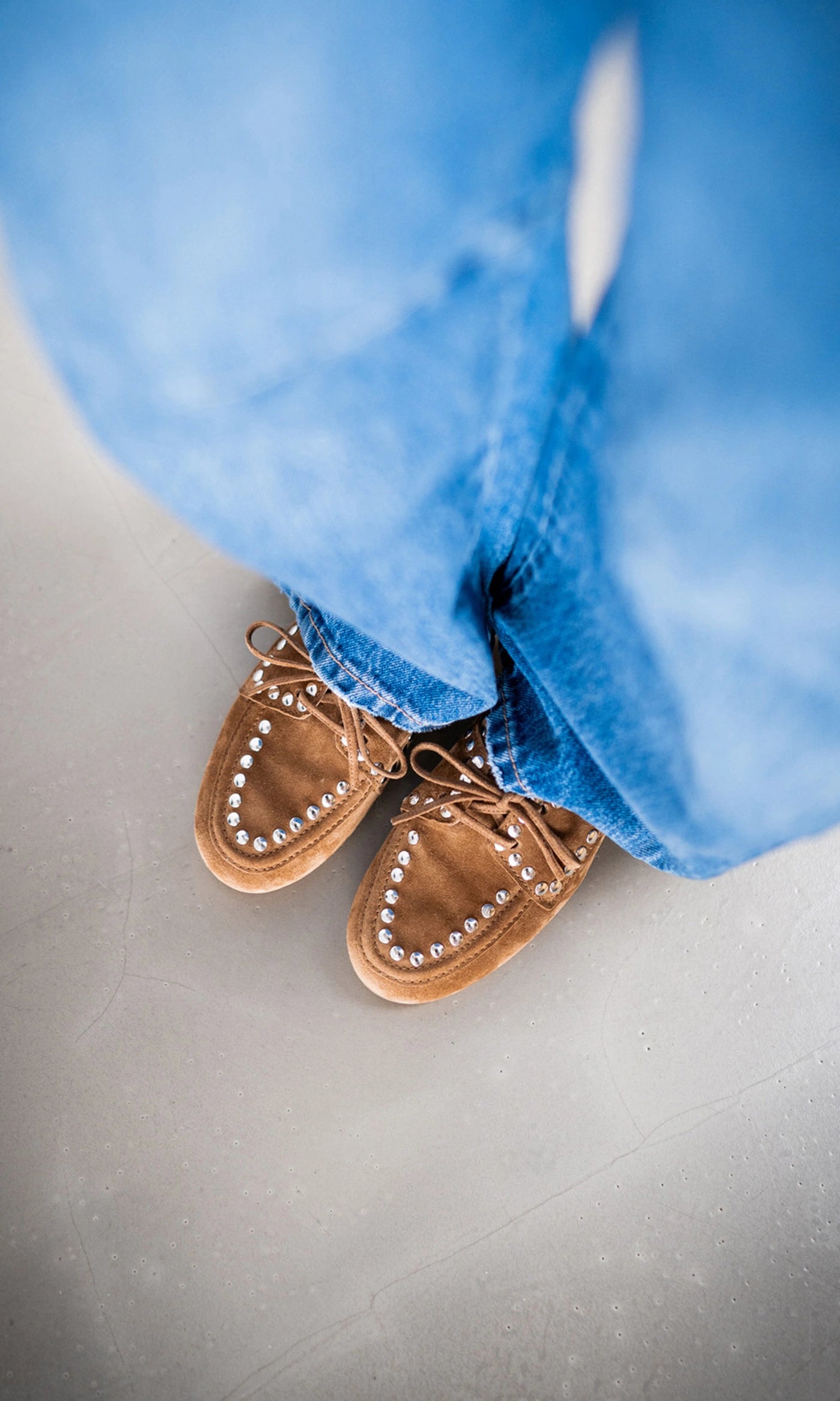 Bootsschuh DROP mit Nieten