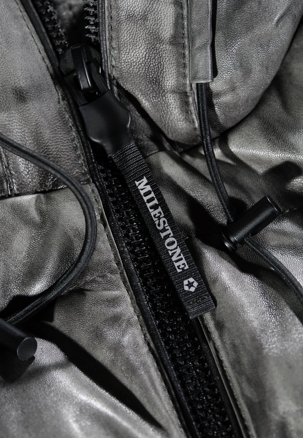 Steppjacke aus Leder SAFI