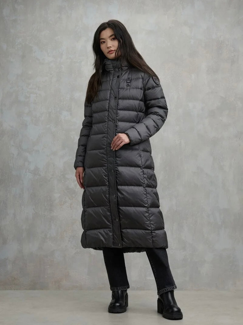 BLAUER Daunenmantel ANITA