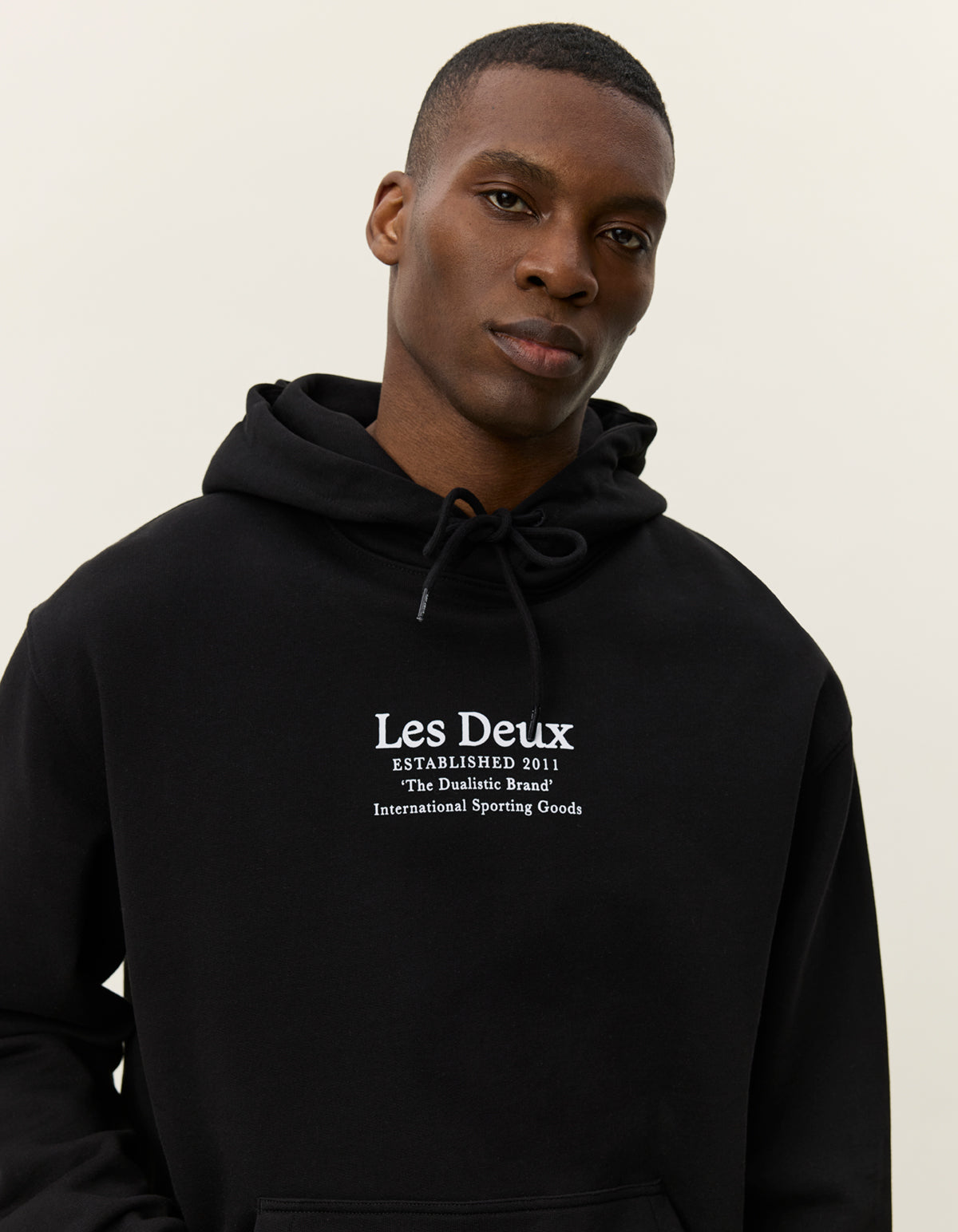 Established Hoodie aus weichem Jersey