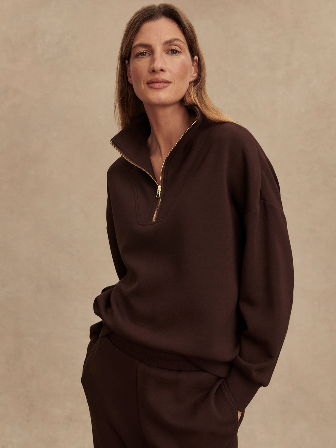 Sweatshirt HAWLEY HALF ZIP