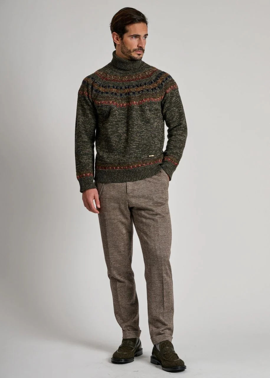 Rollkragen-Pullover LUWALBERT