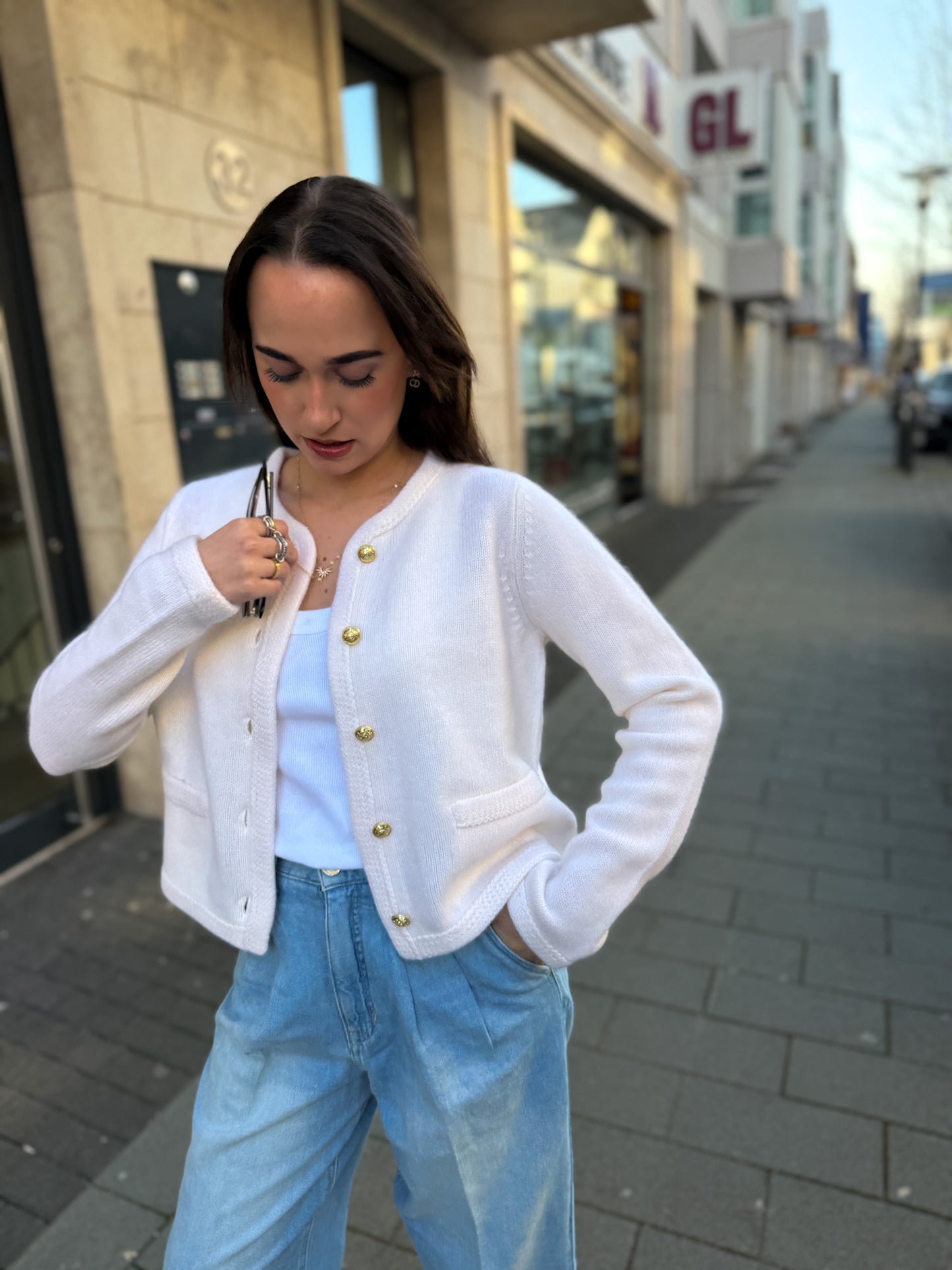 ANNA V BERG BLANCA Jacket SUGAR GLAZE