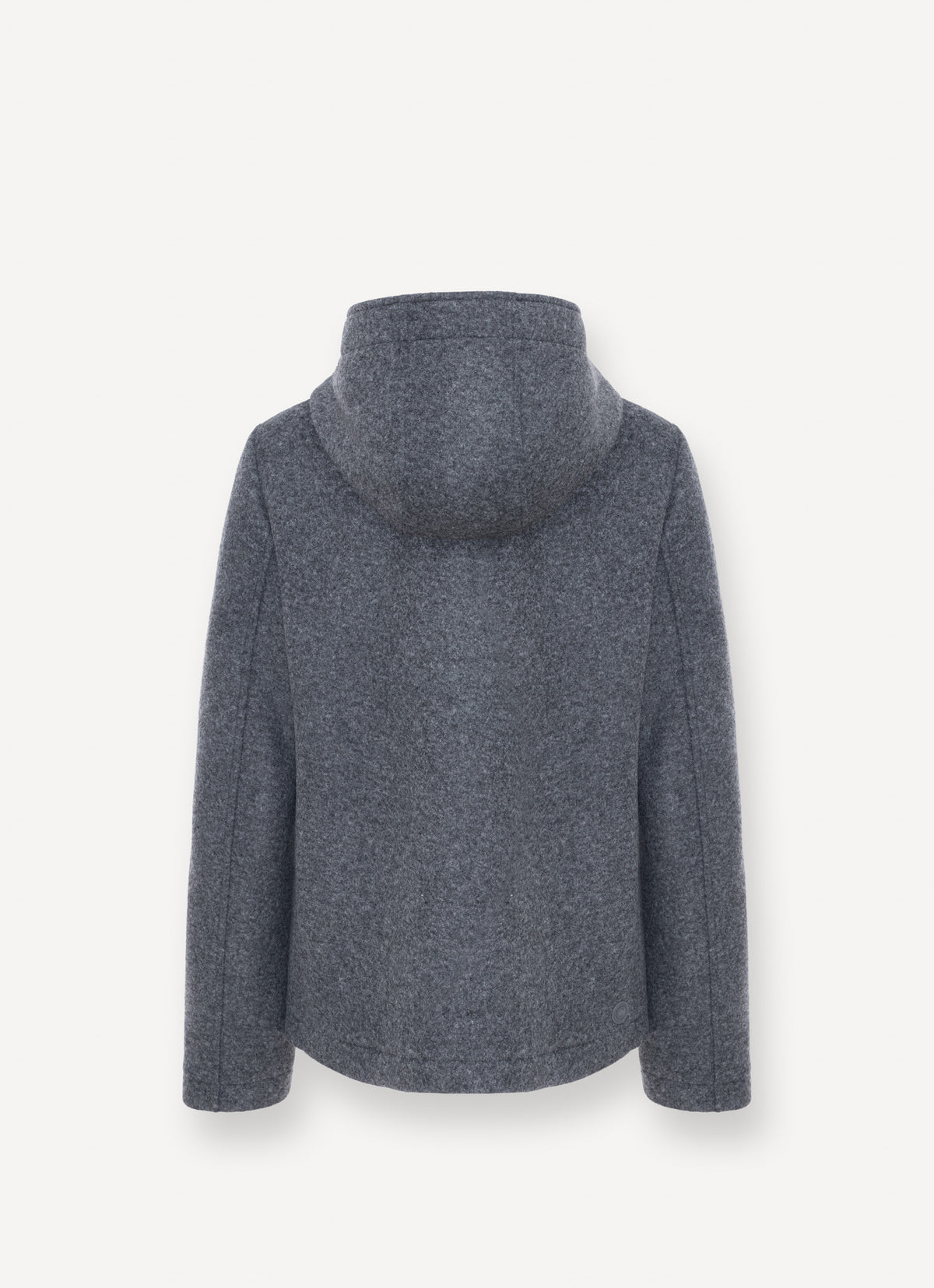 Jacke soft woolen hoodie jacket