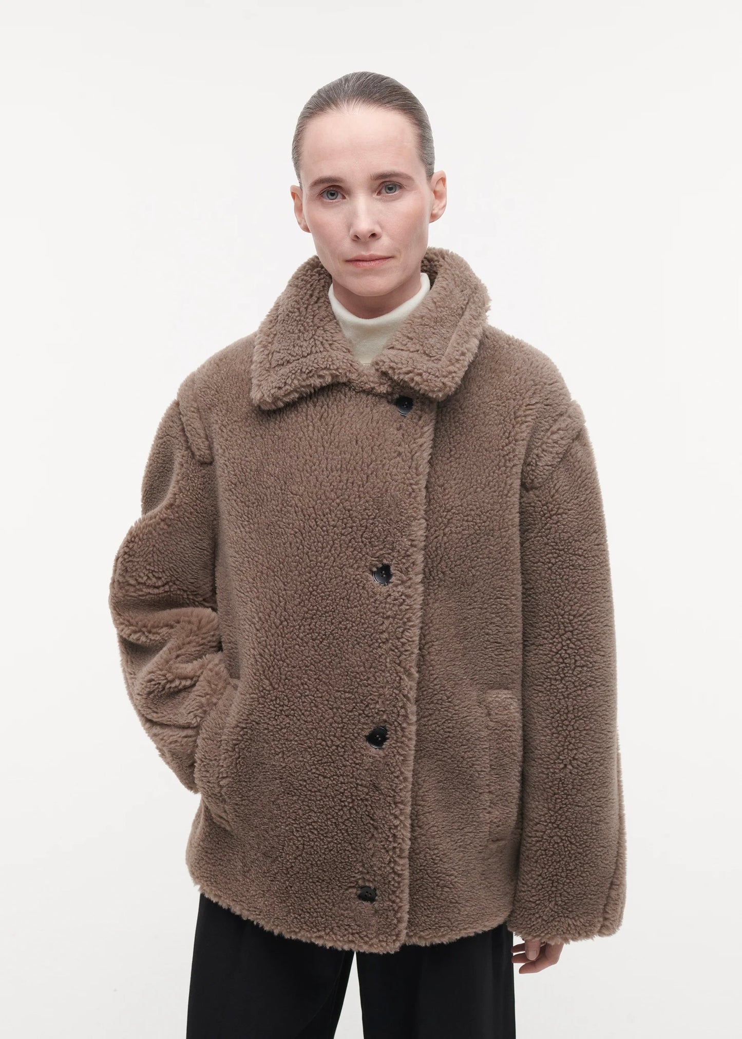 MAYA Teddyfell Jacke