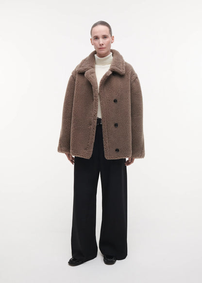 MAYA Teddyfell Jacke