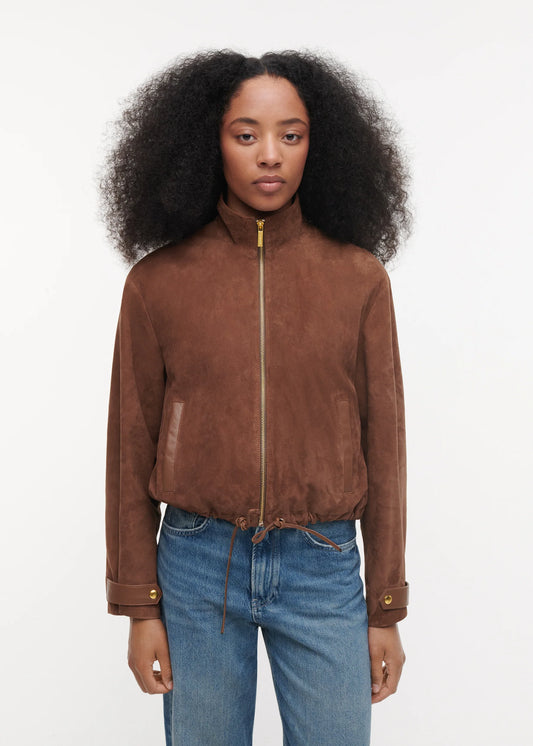 Blouson Veloursleder NOELLE goat swet