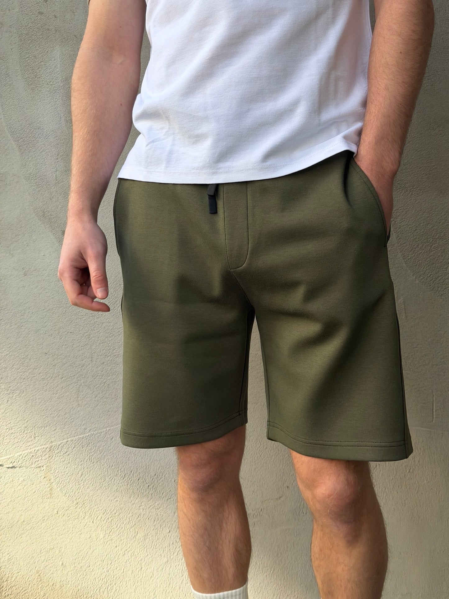 BERMUDASHORTS AUS BAUMWOLL-INTERLOCK