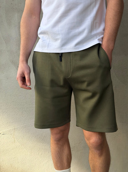 BERMUDASHORTS AUS BAUMWOLL-INTERLOCK