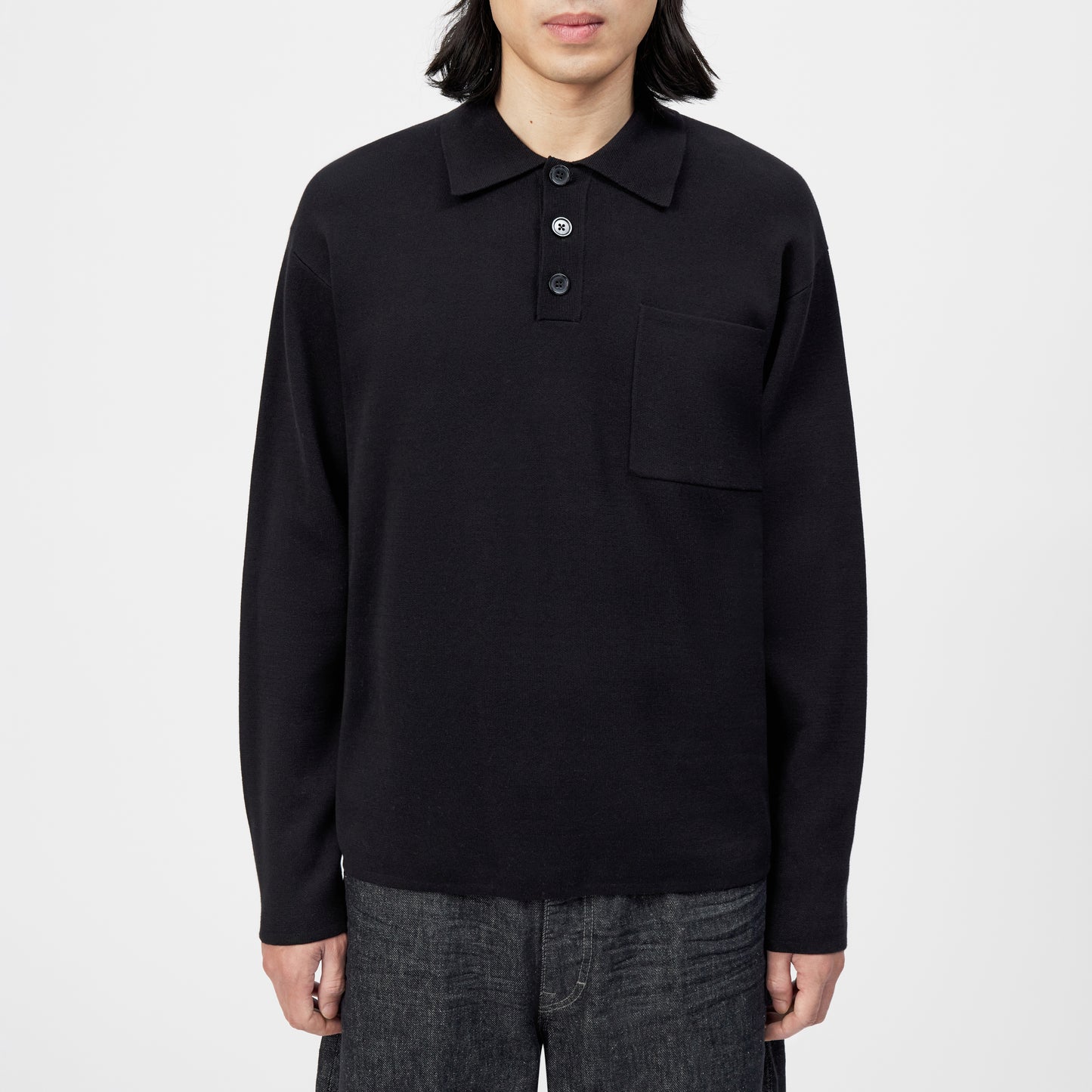 DRYKORN Pullover ELIASP Polokragen