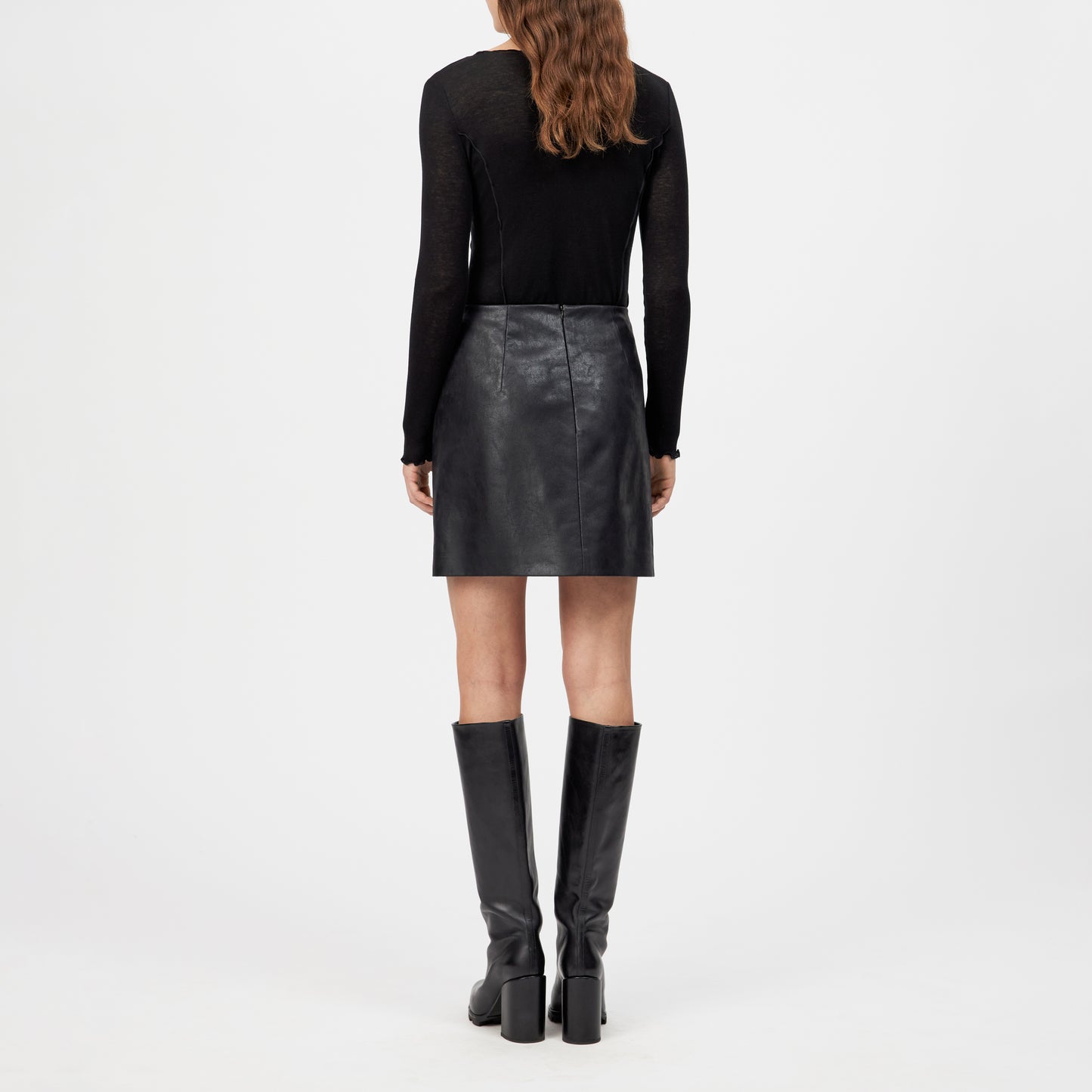 Rock GENTILIE in Lederoptik