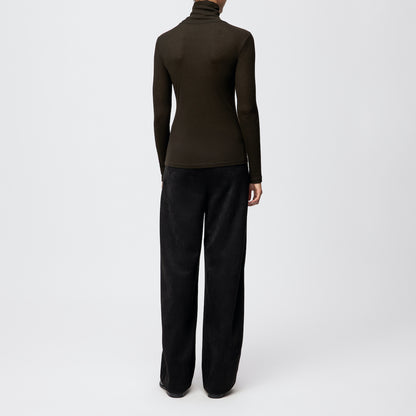 Longsleeve ZERAFNE mit Lurex-Jersey