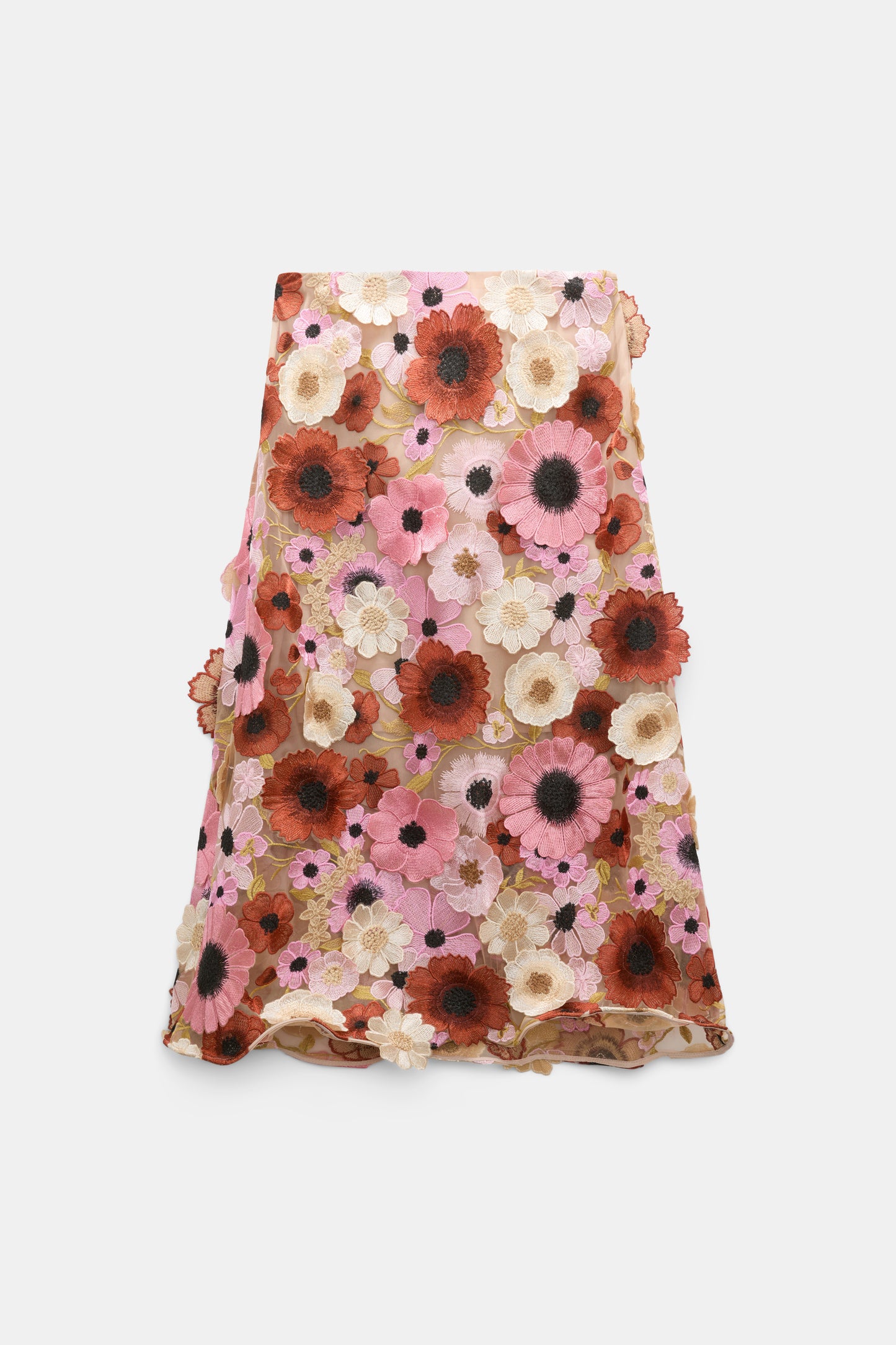 Blooming Mido Skirt multi Flower