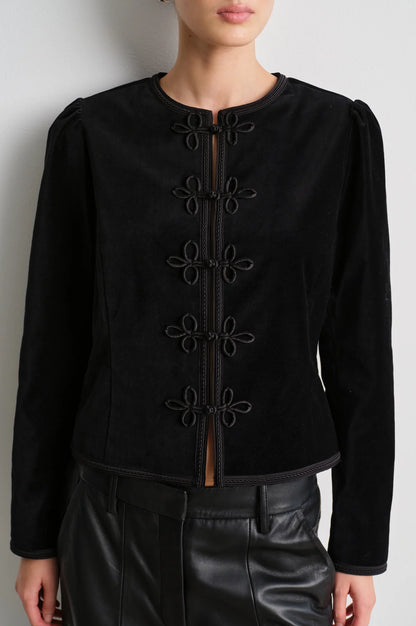 Samtjacke JOLINA