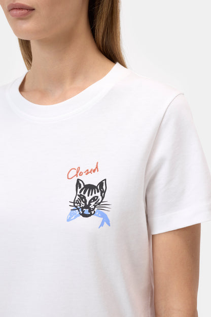 CLOSED T-Shirt mit kleinem Print