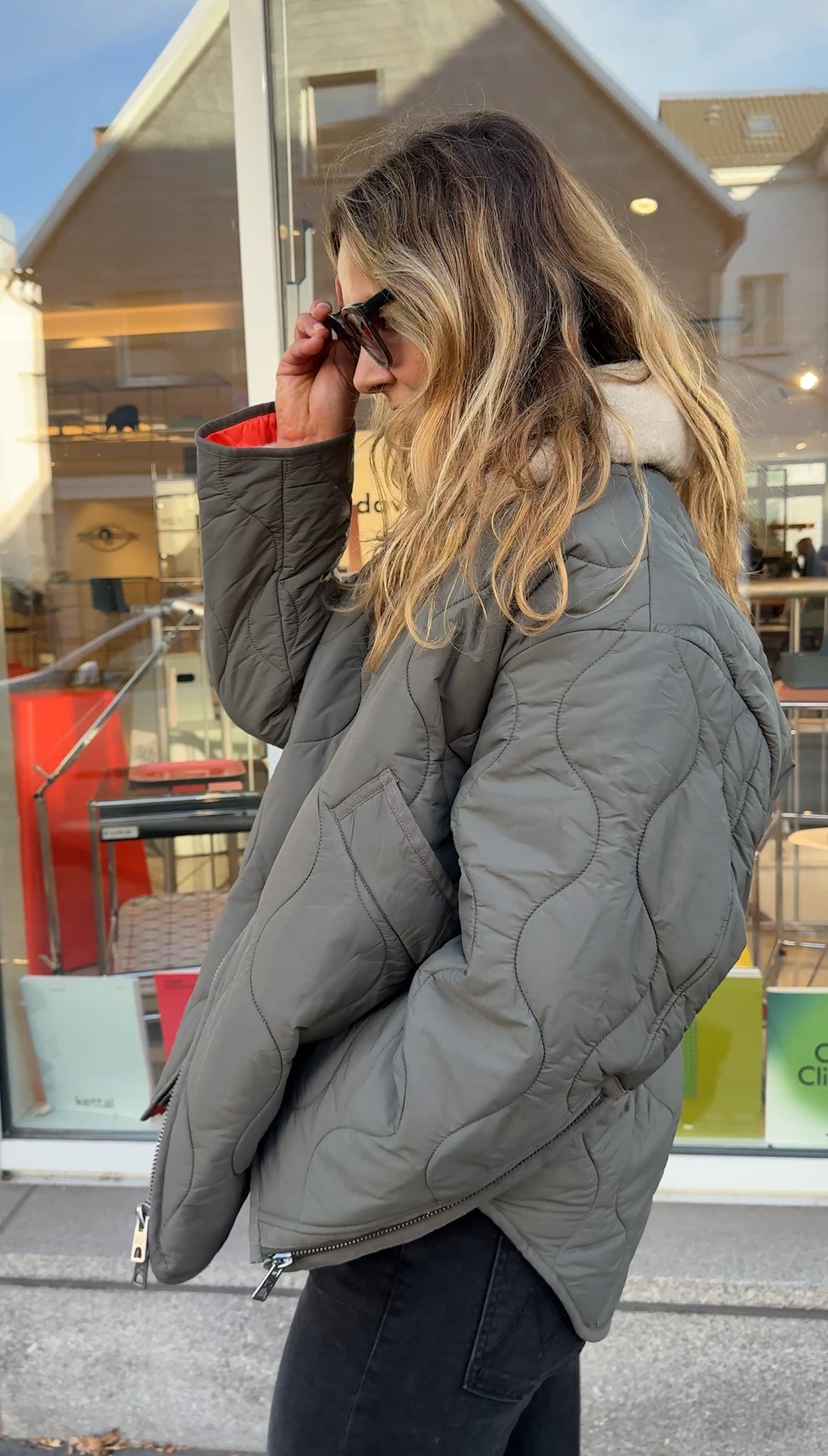 Jacke SHERLING COLLAR